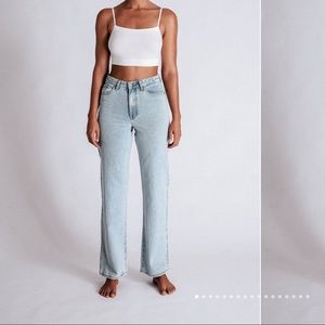 NWT Meshki wide leg jeans